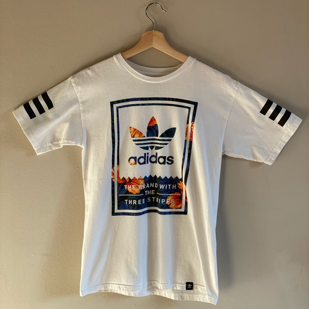 White Adidas Shirt